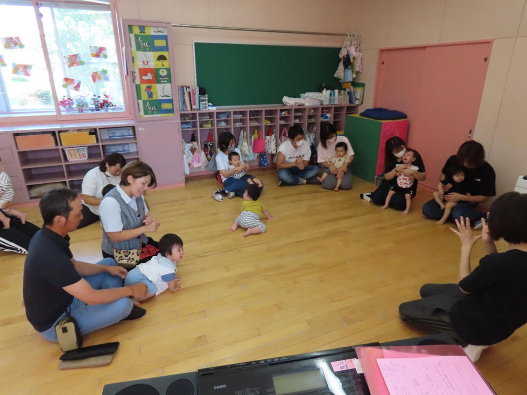 ９月４日（水） つぼみ組 保育参観
