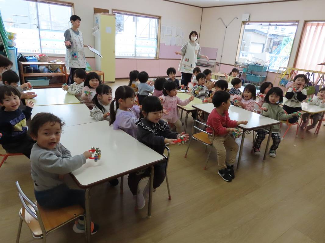 ぼたん組　リズムあそび