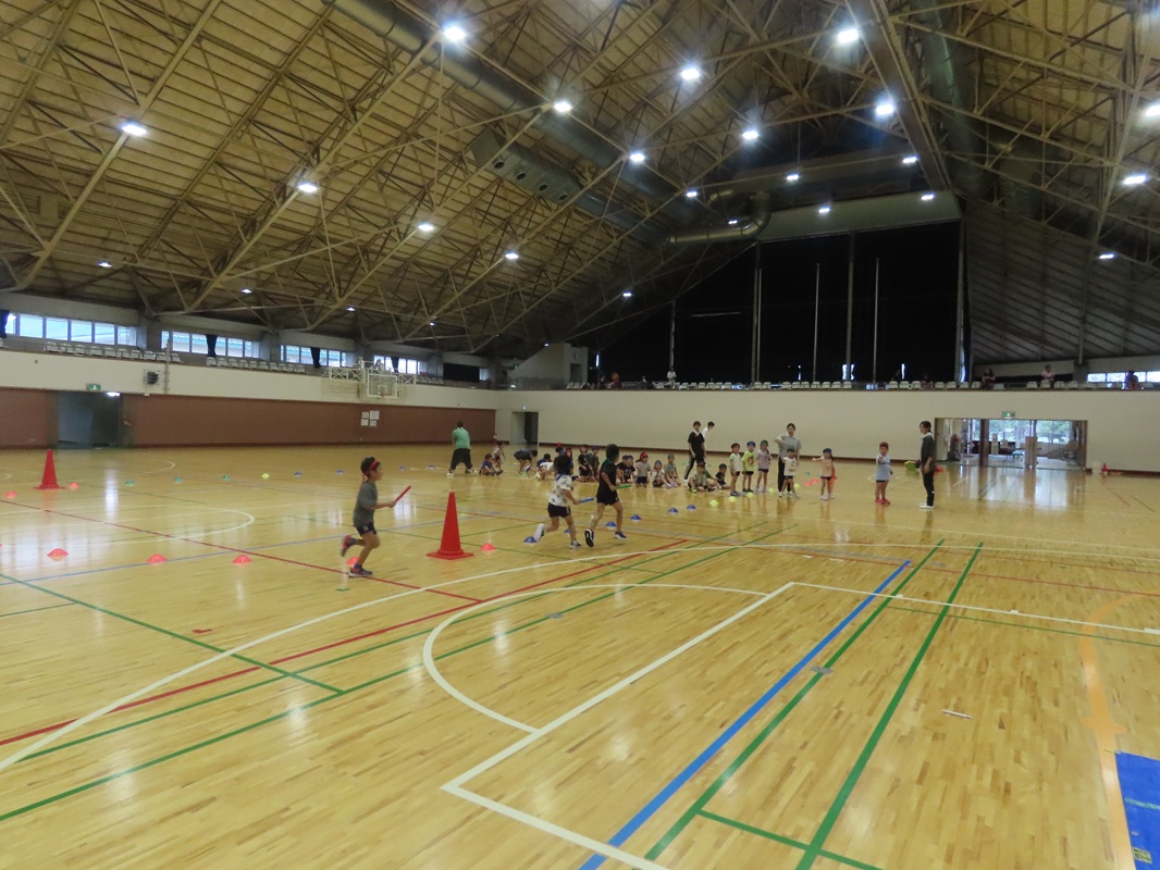 9月5日（金） 年長組運動会練習