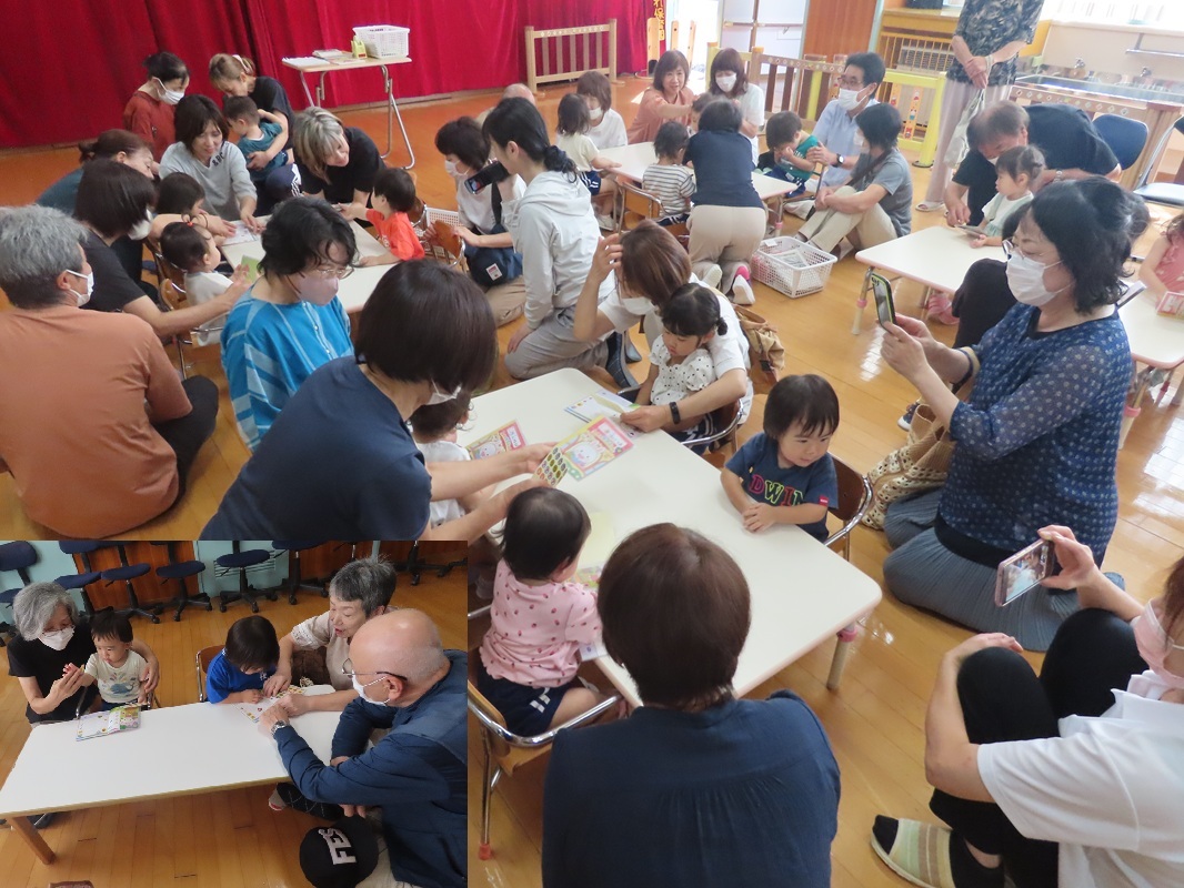 ばら組～お便り帳シール貼り～