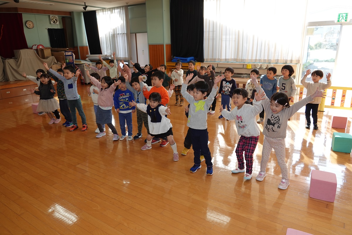 11月8日（金）きくぐみのお遊戯会練習