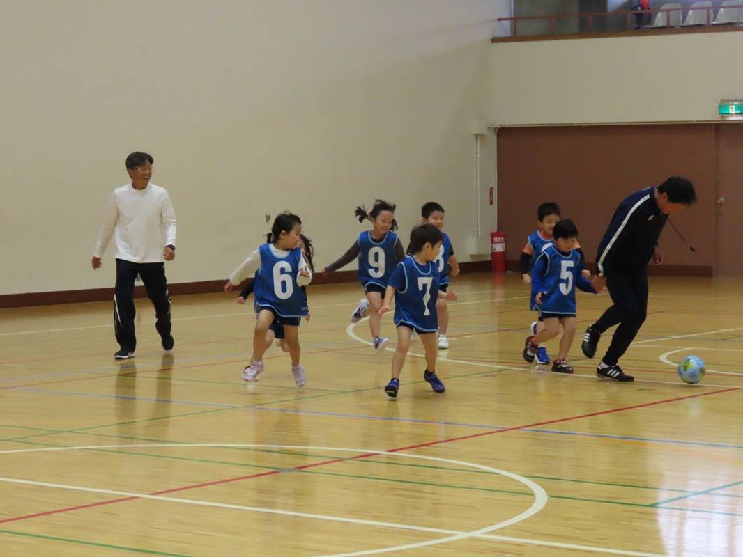 年長組　サッカー教室