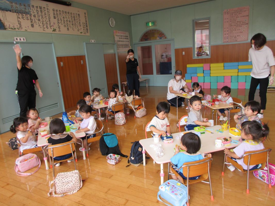 9月5日（火）ばらぐみの遠足ごっこ