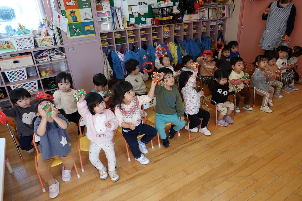 1月30日（火）ばらぐみの合奏練習