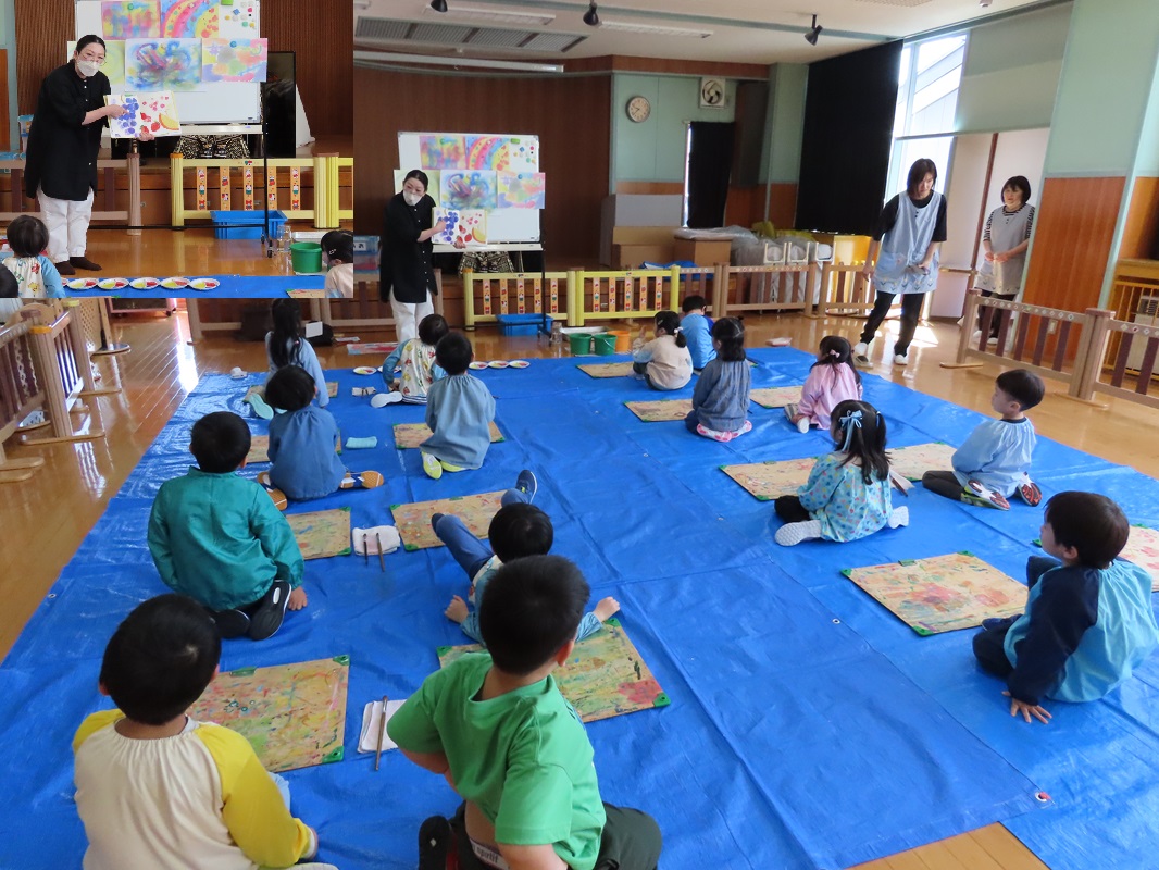 絵本を使った説明