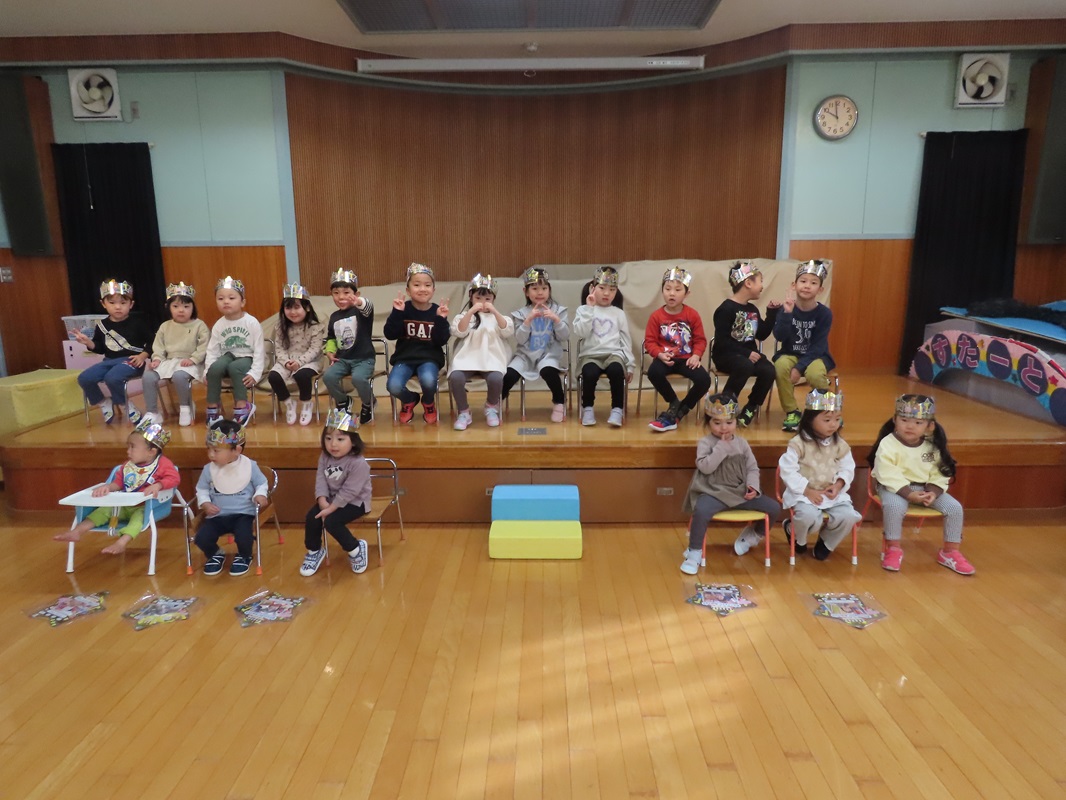 １１月２０日（水） １１月お誕生会＆スマイル集会