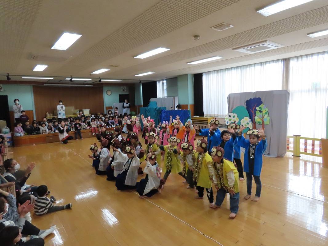 お遊戯会リハーサル2日目