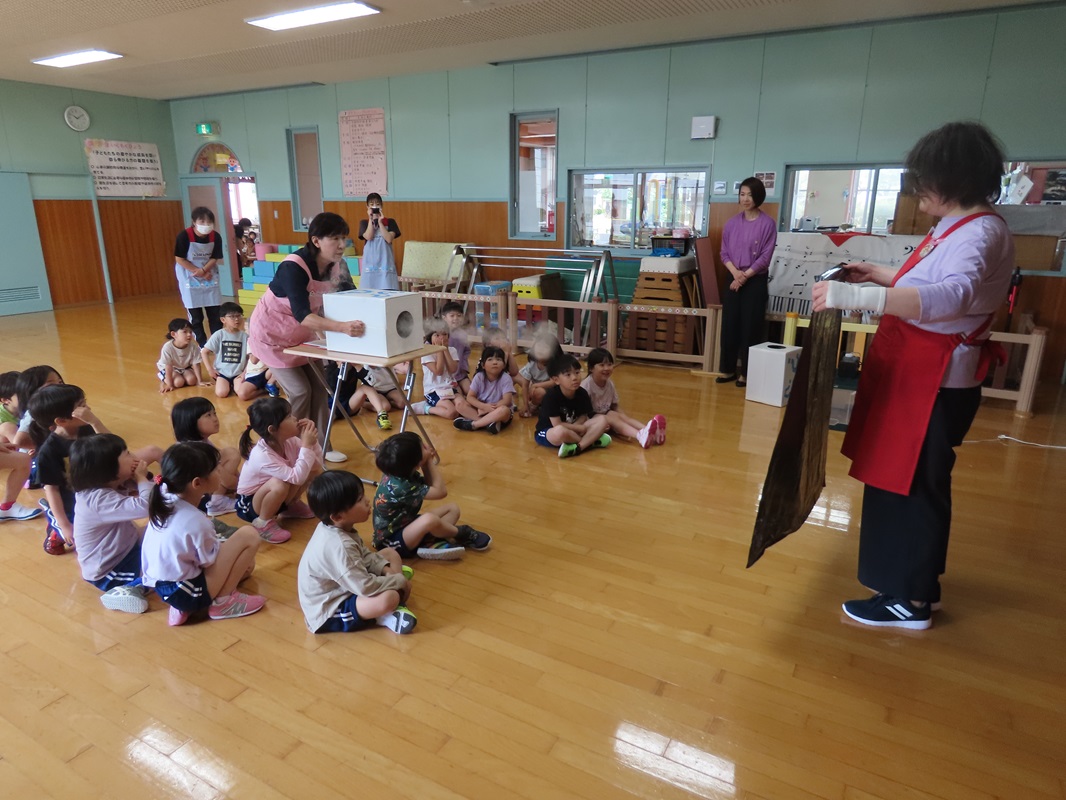 空気の流れを見てみよう