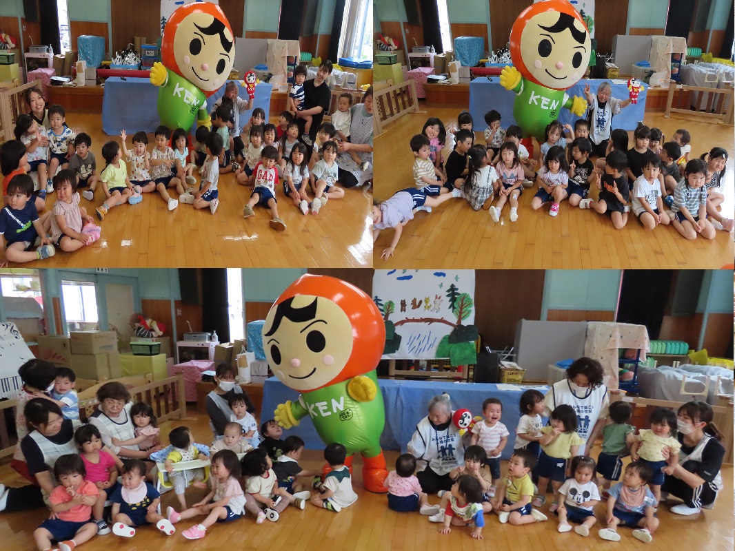 つぼみ組・ばら組・ぼたん組・さくら組