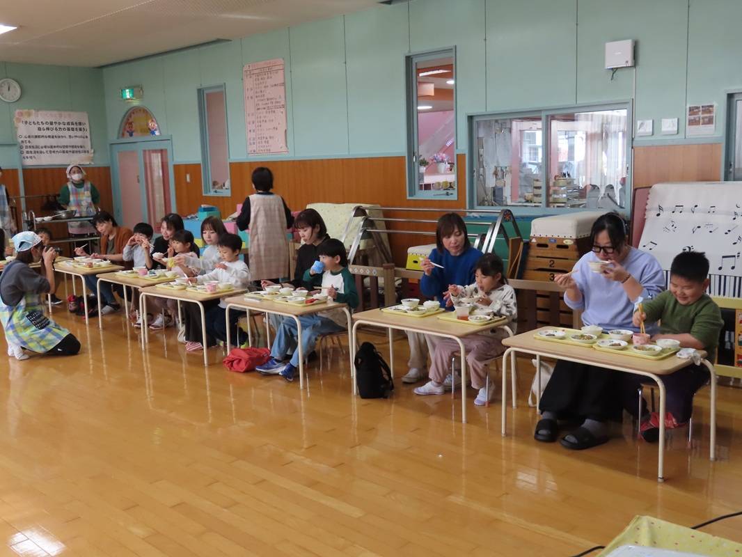 すみれ組 給食試食会