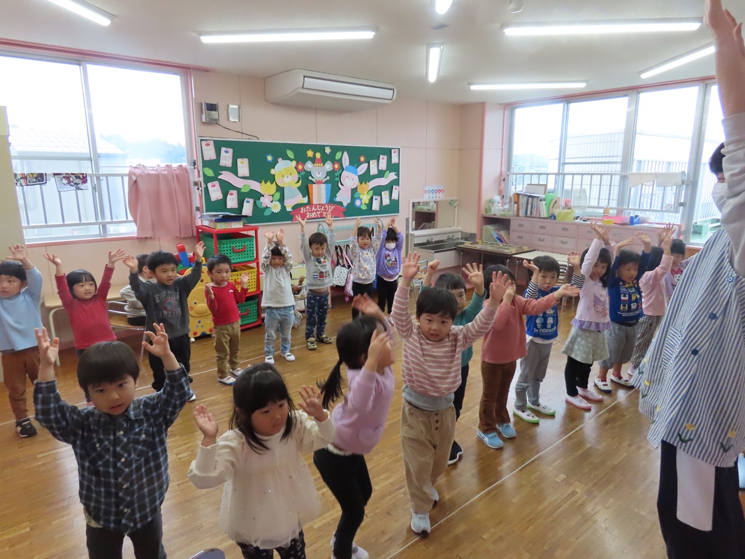 １１月５日（火） さくら組 遊戯会練習