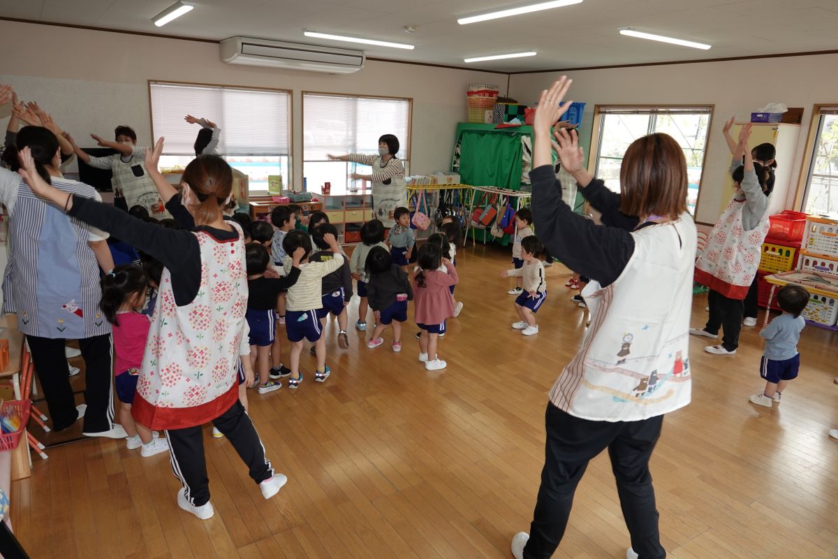 10月17日（火）ぼたん、ばらぐみ合同練習