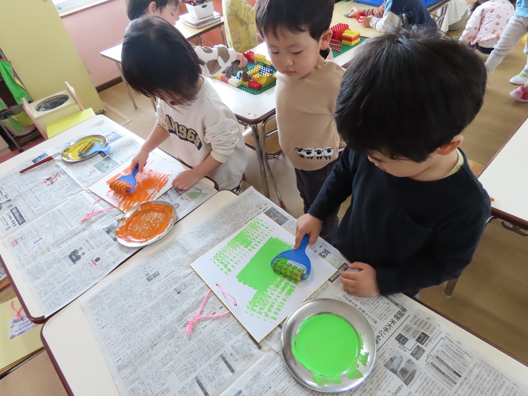 4月16日（水） さくら組 こいのぼり製作