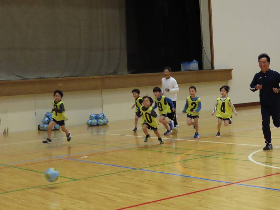 年長組　サッカー教室