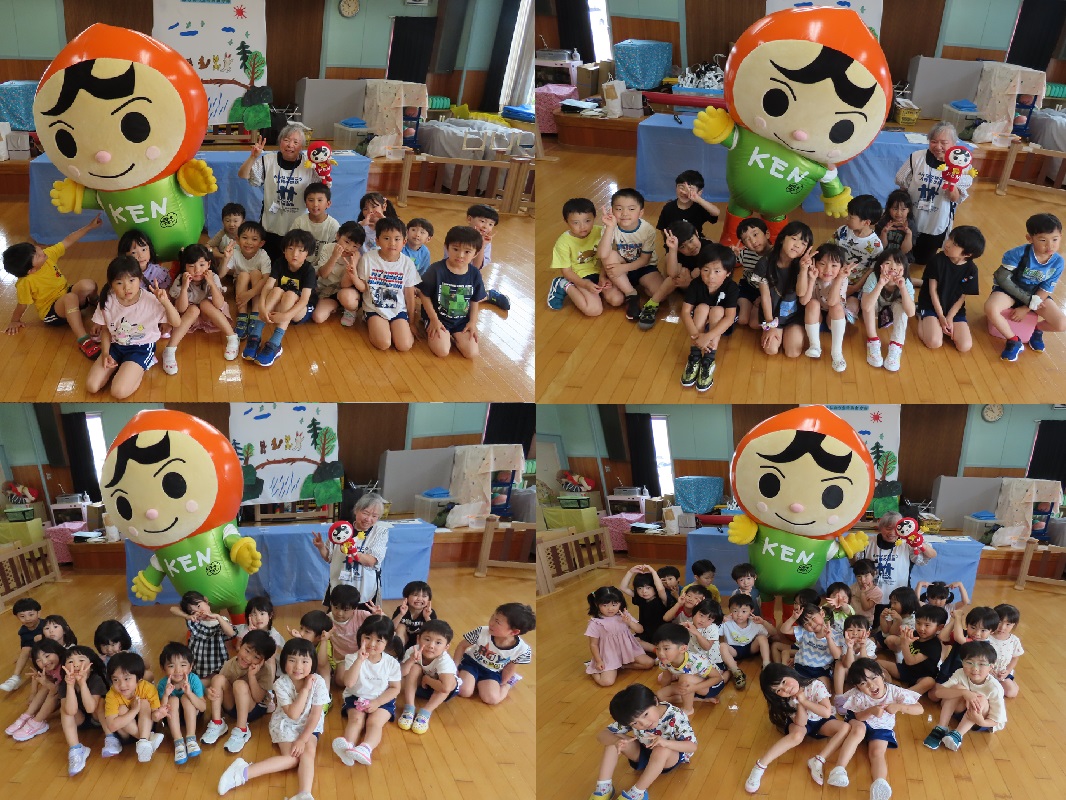 たけ組・きく組・すみれ組・ゆり組