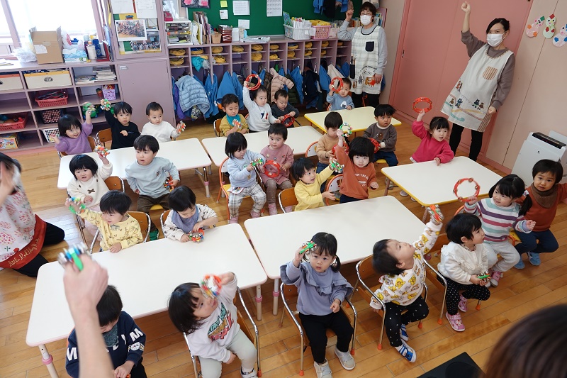 1月30日（月）ばらぐみの合奏練習