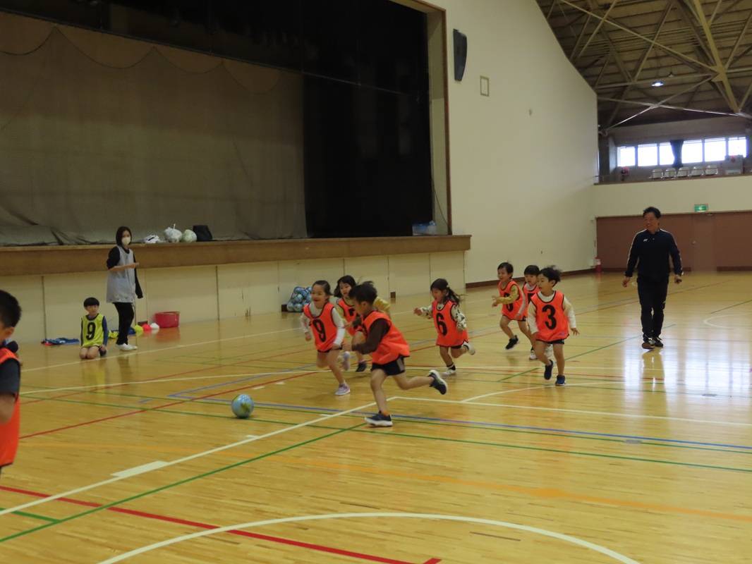 年長組　サッカー教室