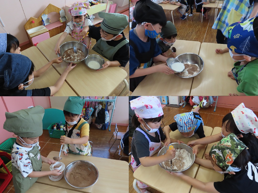 みんなで協力しました