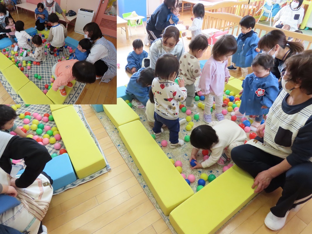 4月8日（火） ばら組 室内あそび