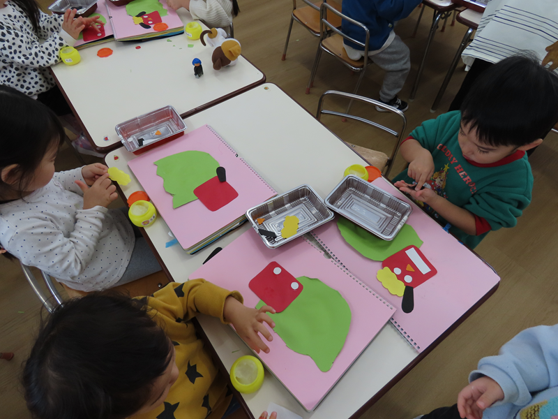 さくら組　正月の製作