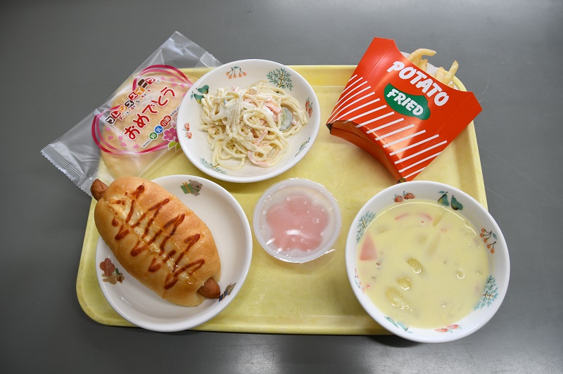3月24日（金）４年度最後の給食