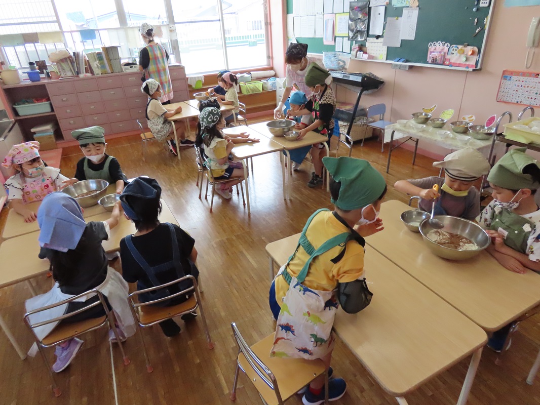 6月13日（金） 年長組 レッツトライクッキング③