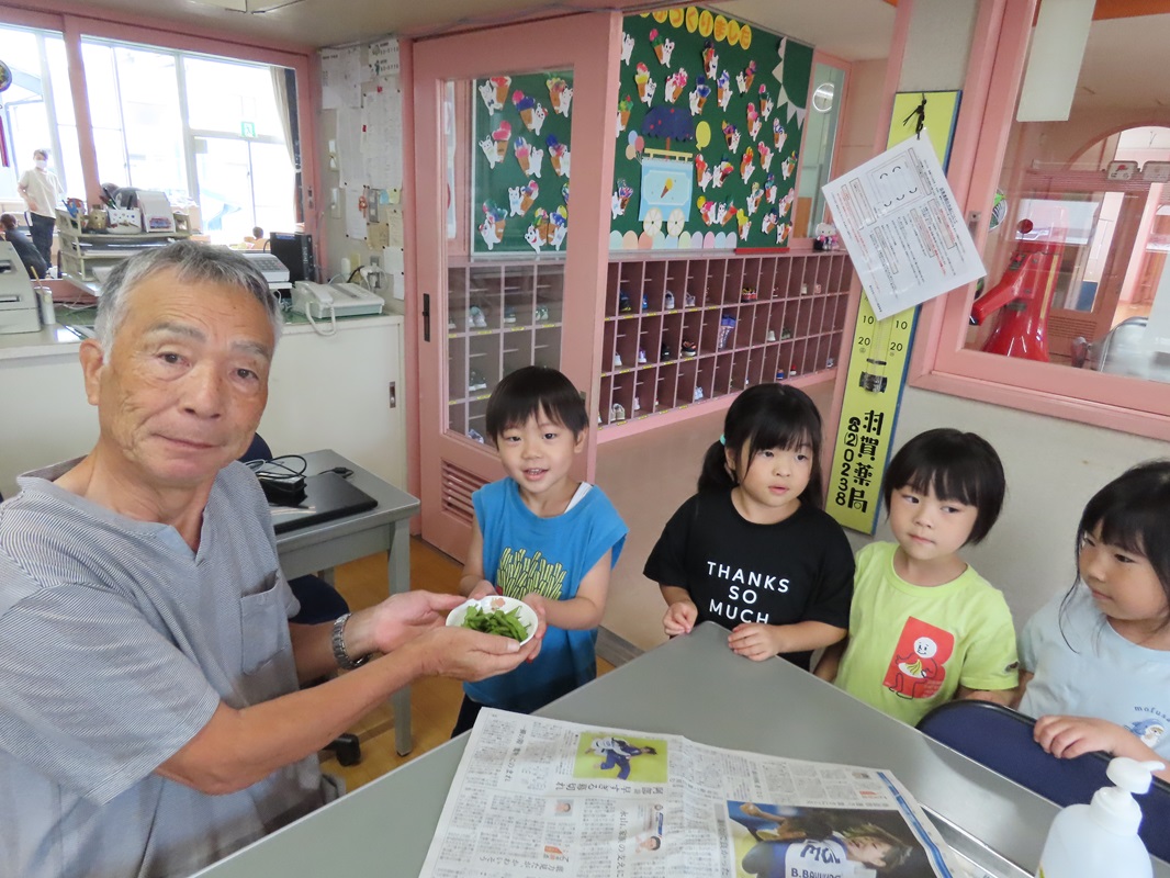 先生たちにもおすそ分け