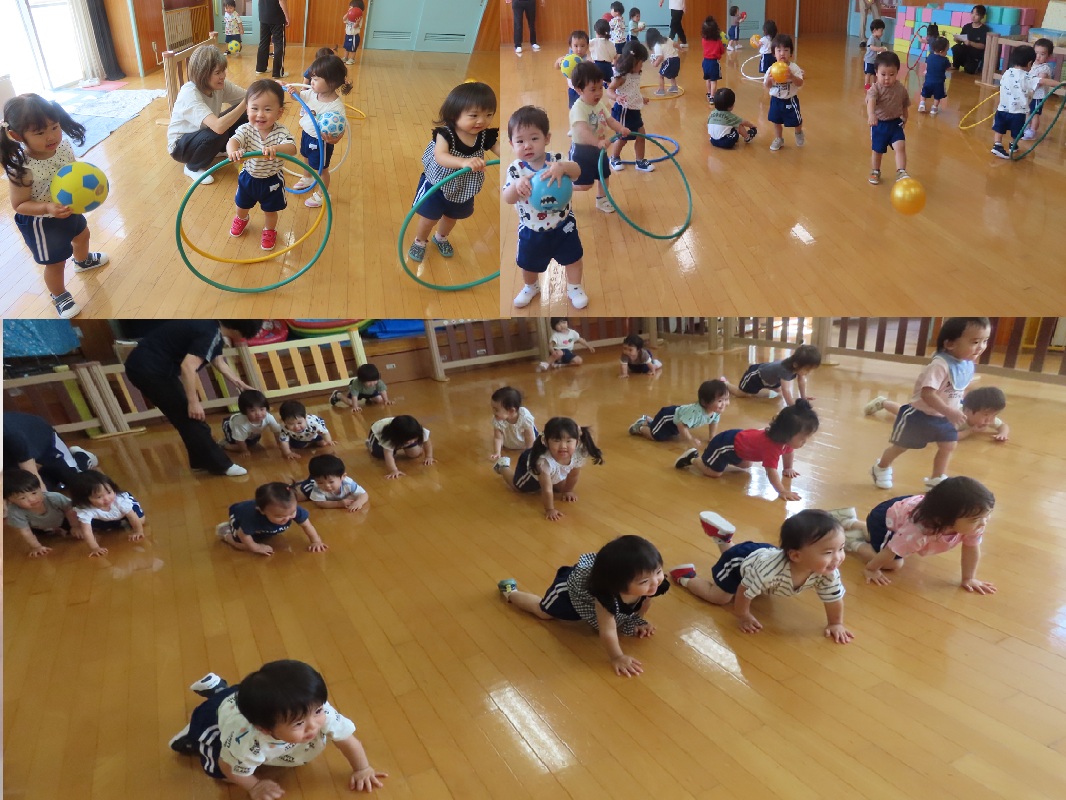 7月14日（月） ばら組 運動あそび