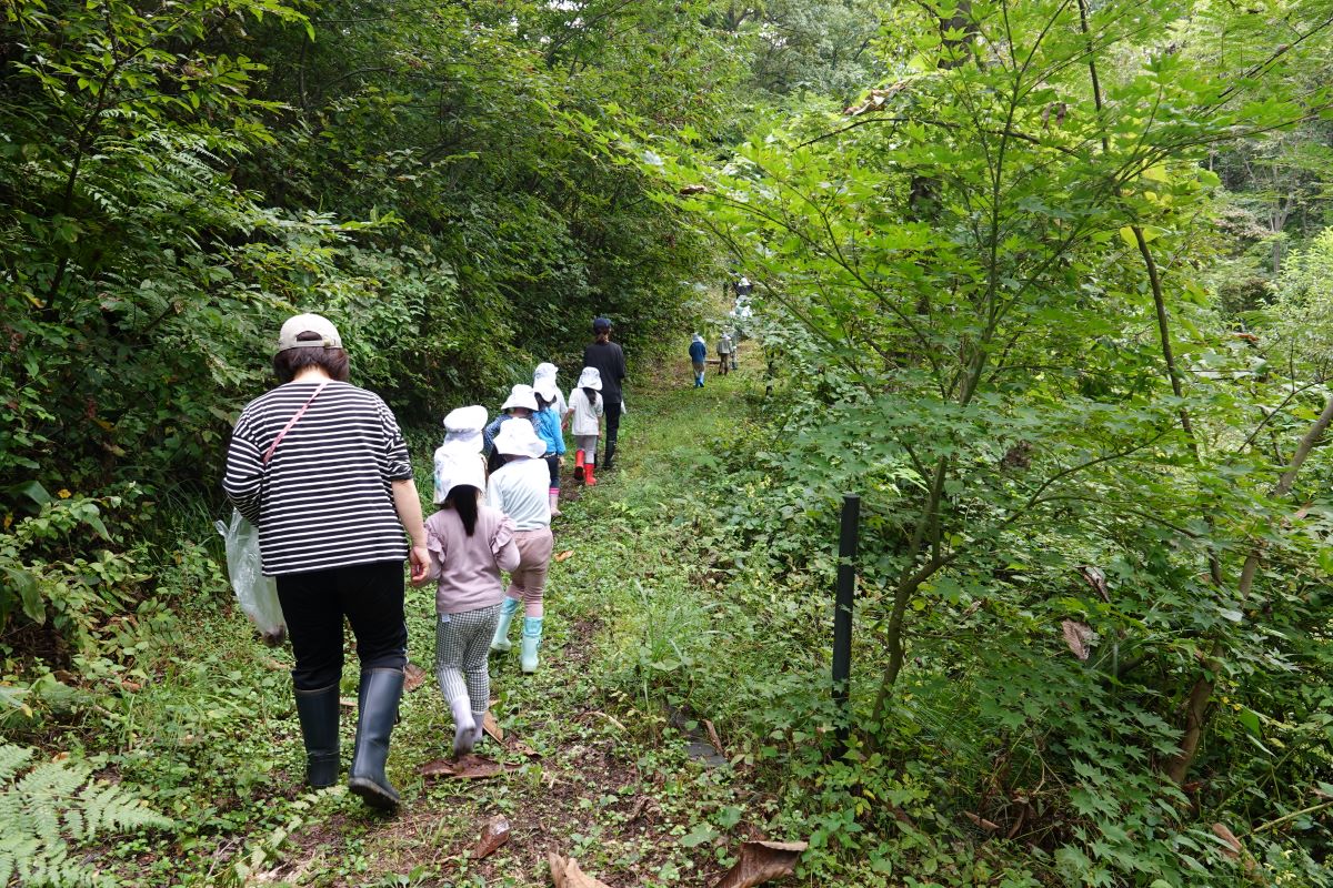 10月4日（水）ゆりぐみの市民の森体験活動