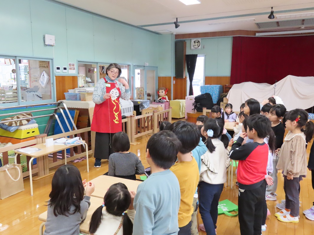 １月８日（水） 年長組 かがくタイム③