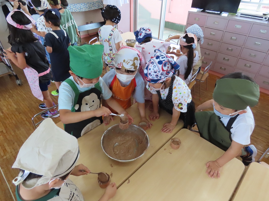 ６月１８日（火）年長組レッツトライクッキングⅢ