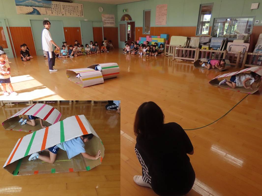 9月17日（水） 年中組 キャタピラレース