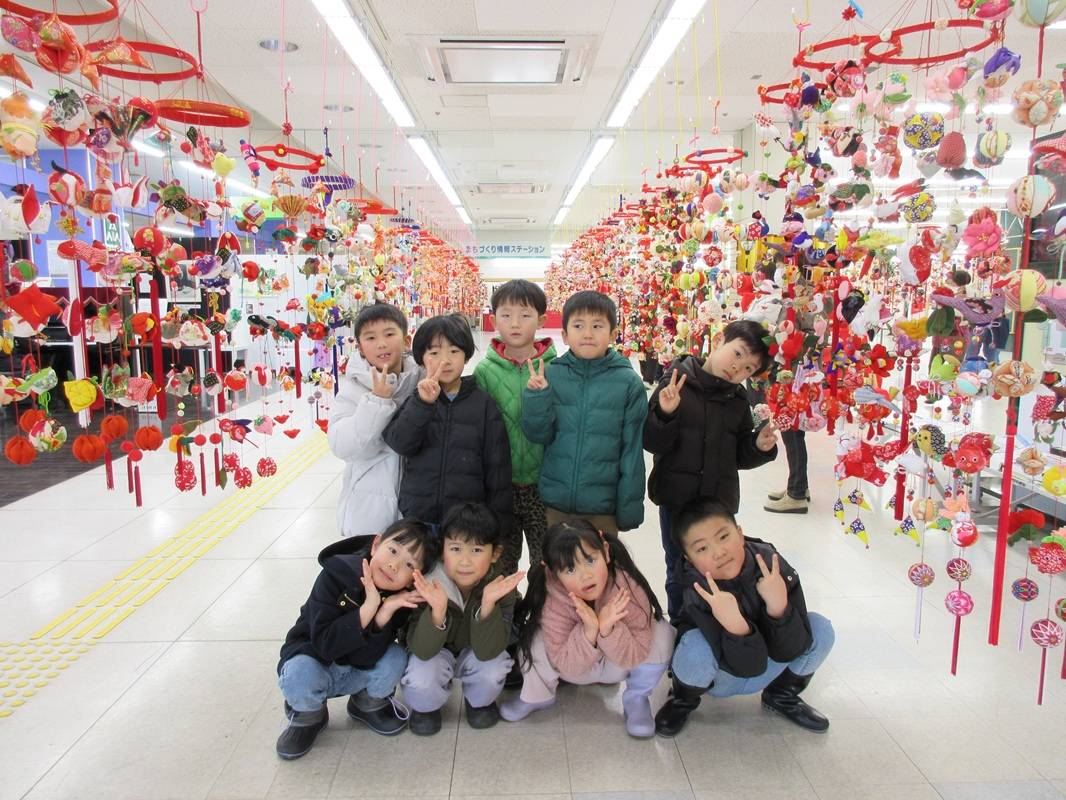 ギャラリーみつけ「こども作品展」　ネーブルみつけ「つり飾り展」に行ってきました！