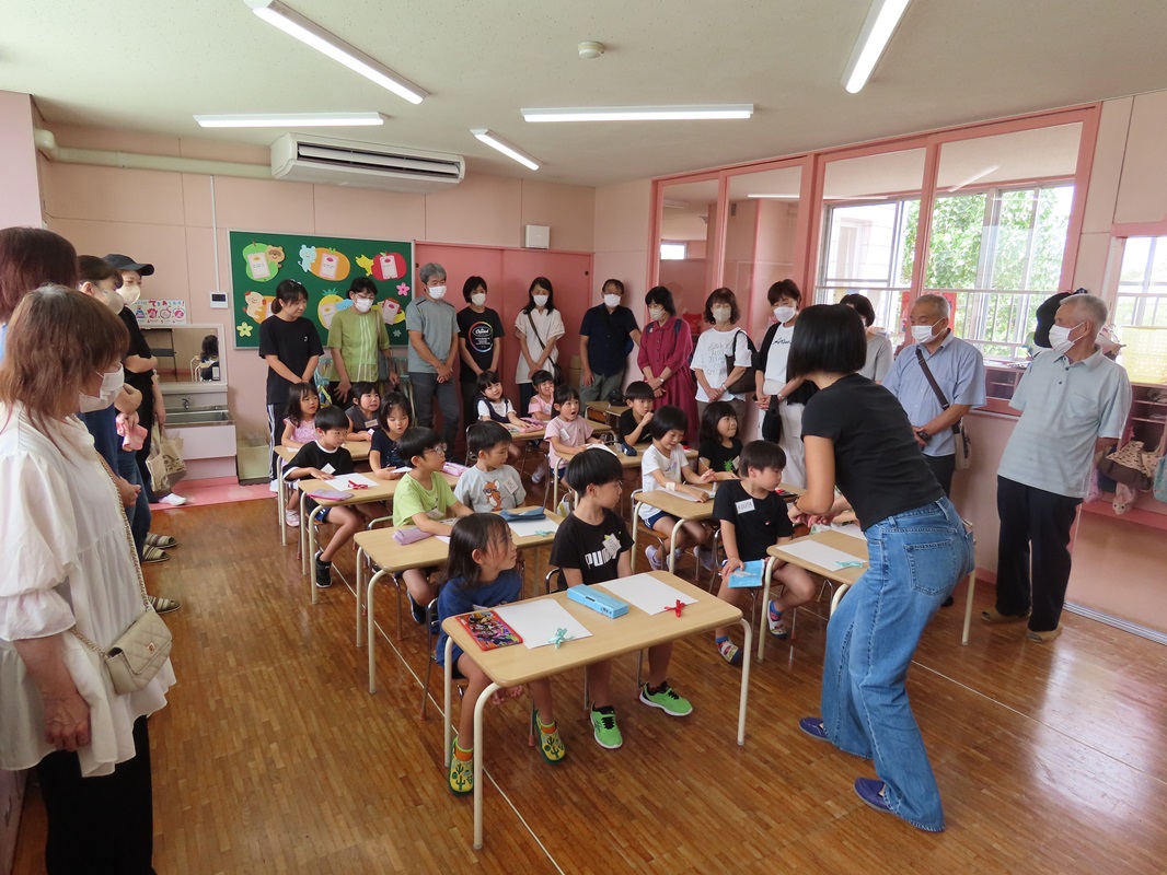 ９月１３日（金） すみれ組 祖父母参観