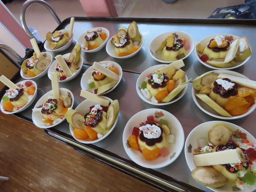 完成！みんな美味しそう♬