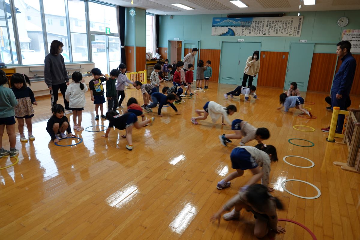 1月16日（火）わくわくちゃれんじ「運動あそび」