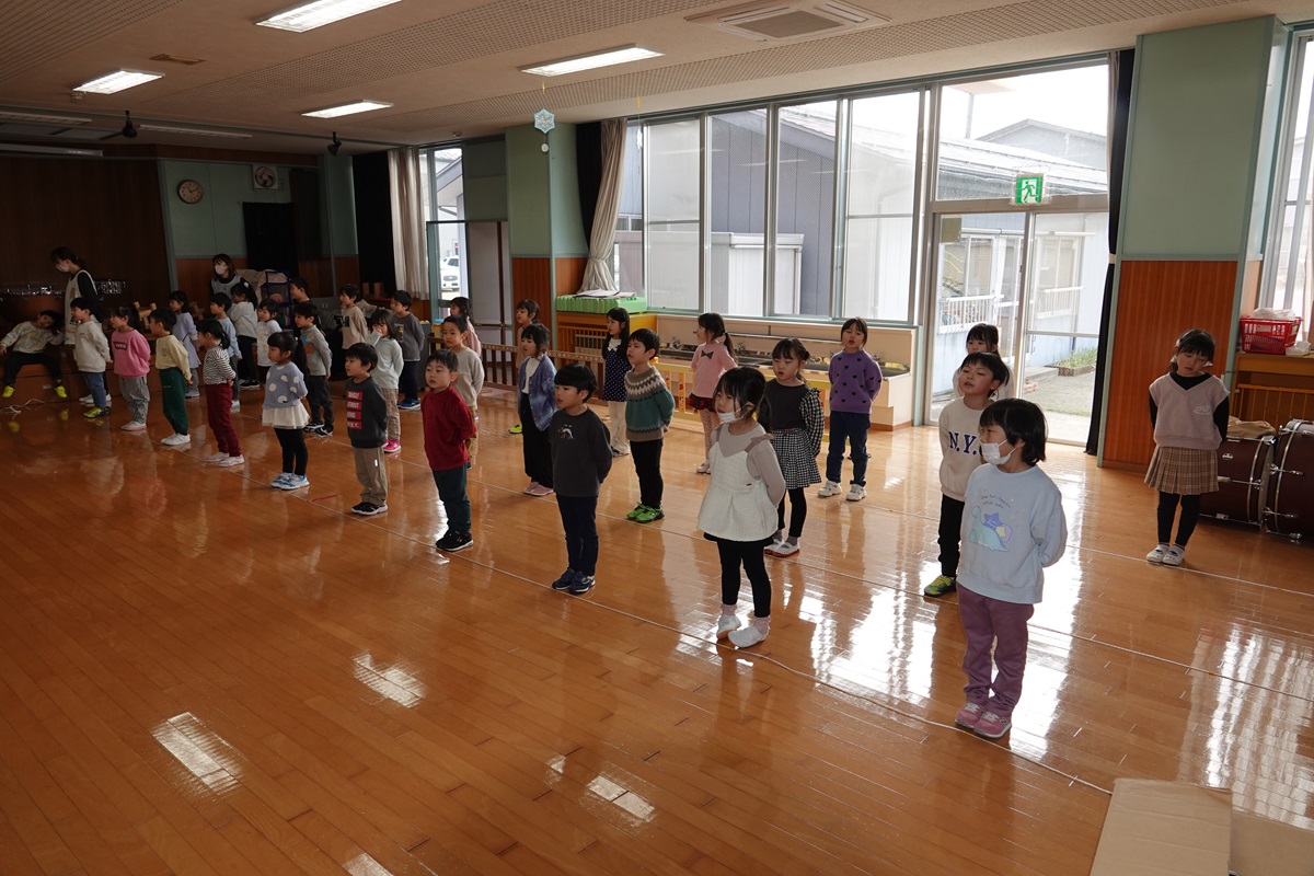 2月16日（金）音楽発表会最後の練習