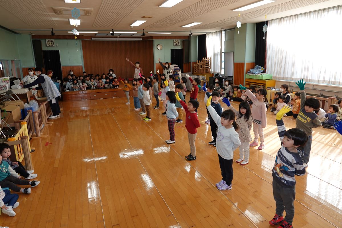 2月14日（水）音楽発表会リハーサル１日目