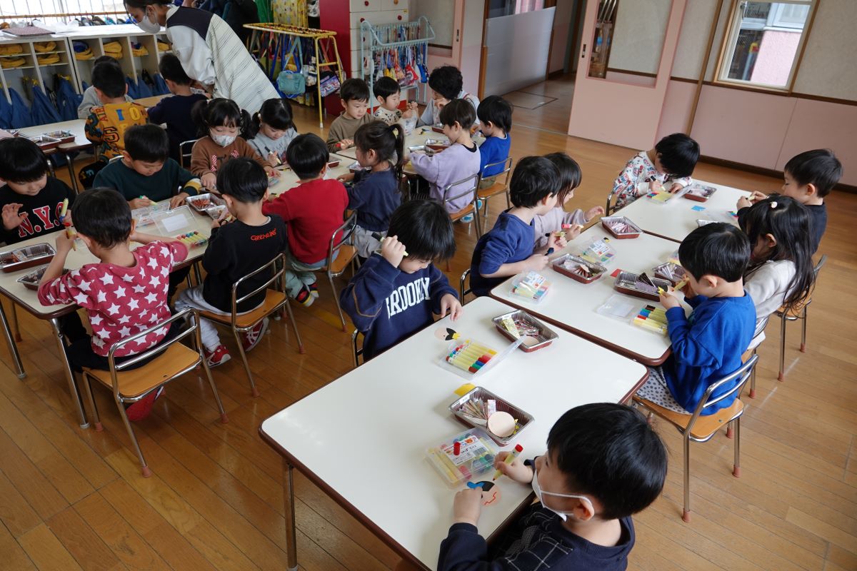 2月27日（火）さくらぐみのひな人形作り