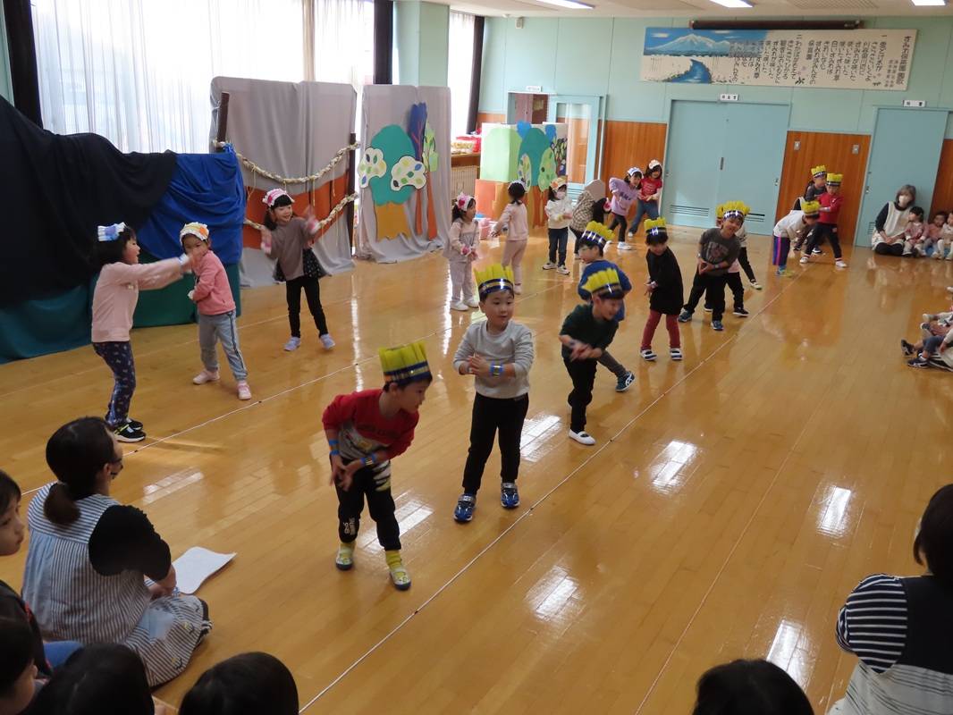 お遊戯会リハーサル2日目