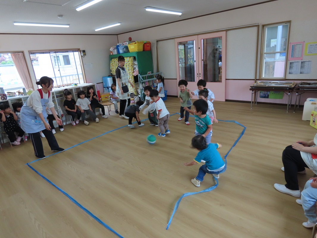 6月3日（火） さくら組 転がしドッヂボール