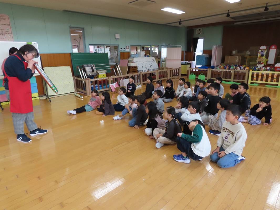 年長組　かがくタイム②