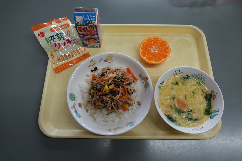 1月10日（火）１月お誕生会の給食