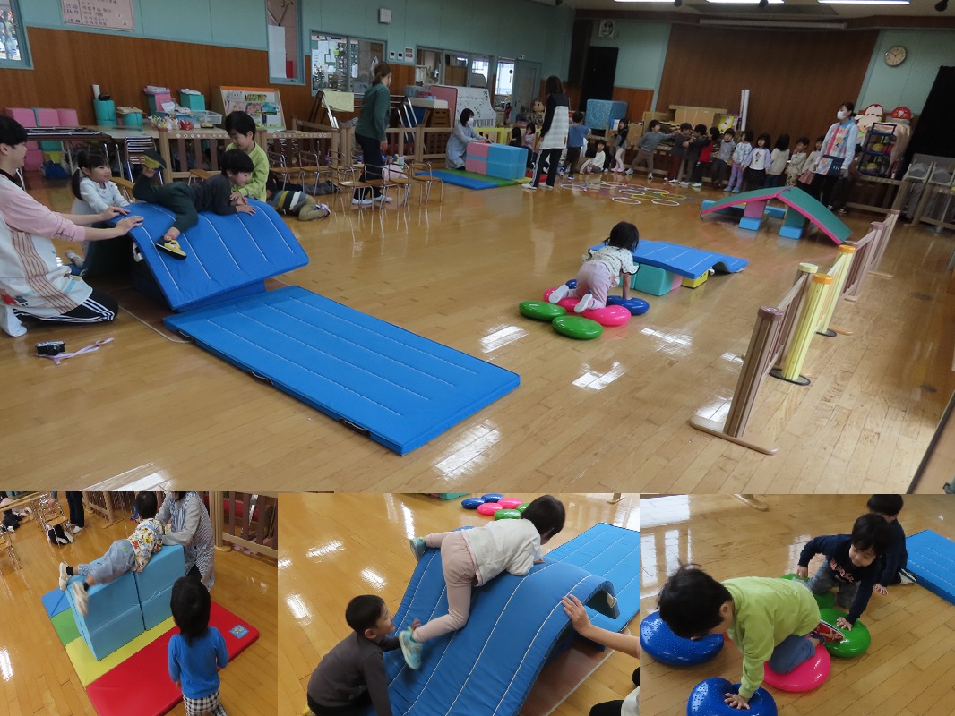 １１月１８日（月） 年少組 運動あそび