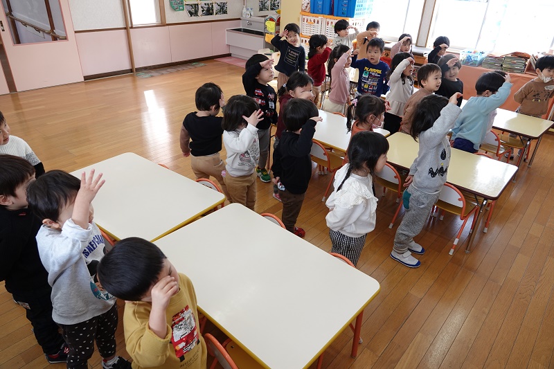 2月9日（木）ぼたんぐみの合唱練習