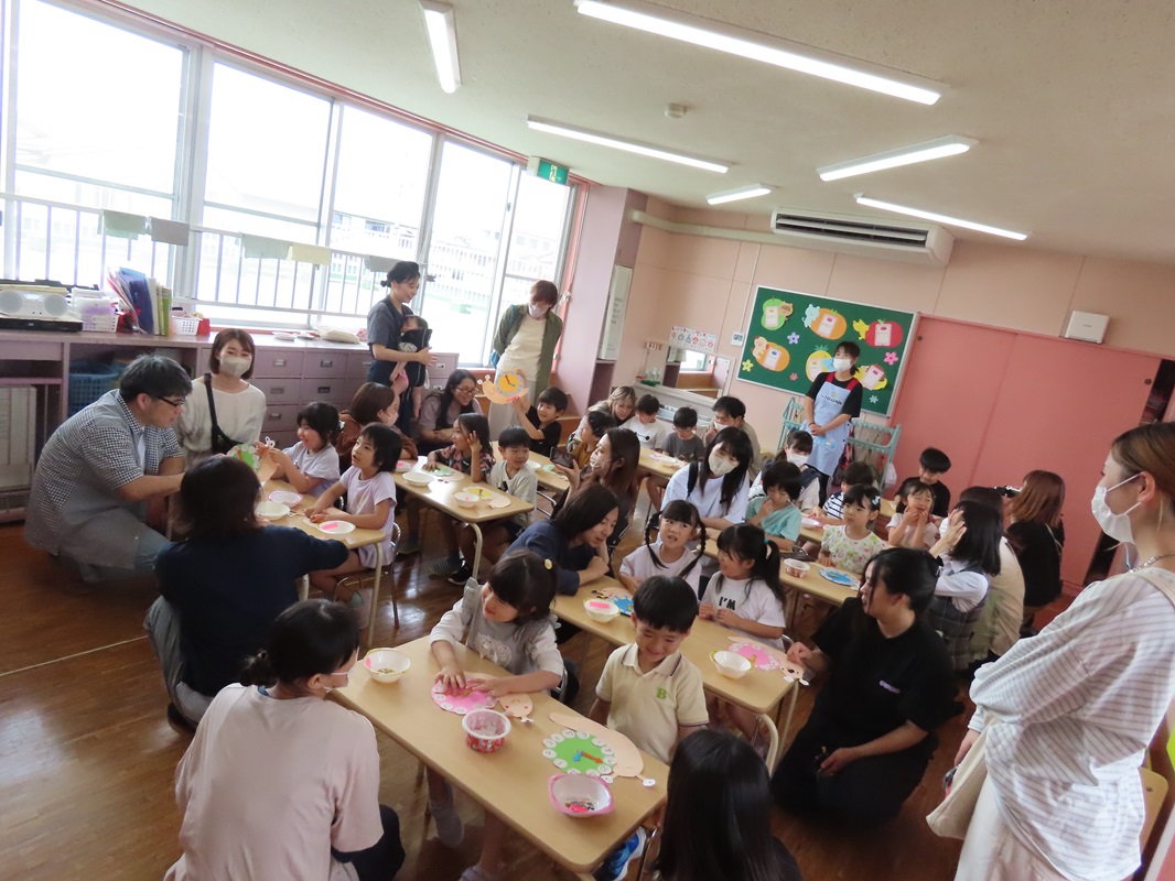 ６月１０日（月）すみれ組保育参観