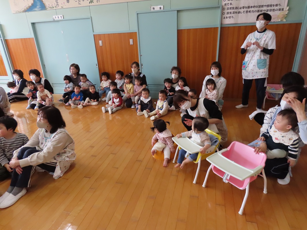 ばら・つぼみ組も参加しました