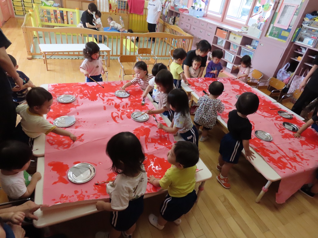 6月24日（火） ばら組 描画表現あそび