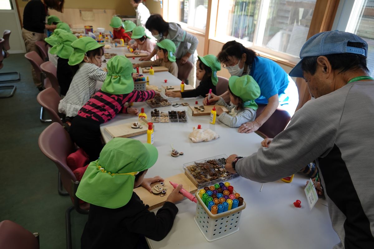 10月２日（月）たけぐみの市民の森体験活動