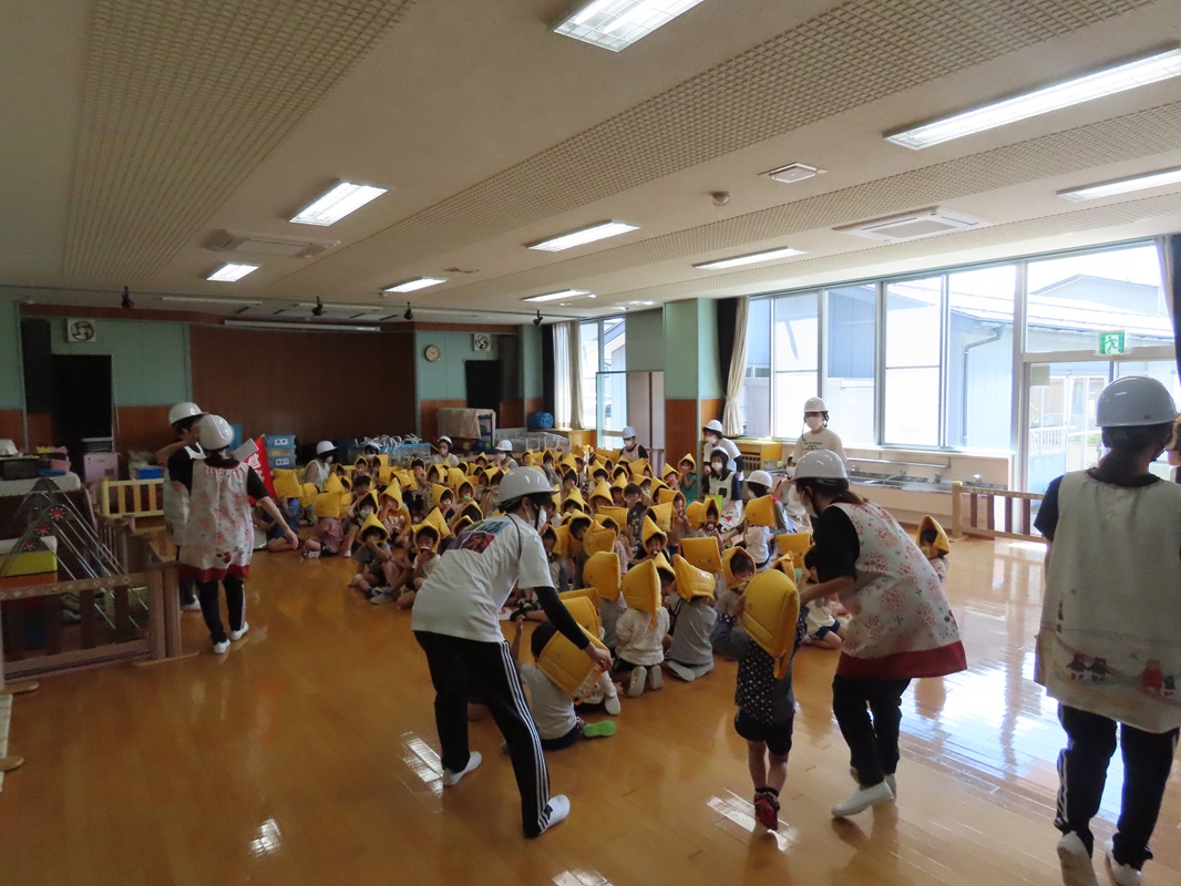 上手に避難できました